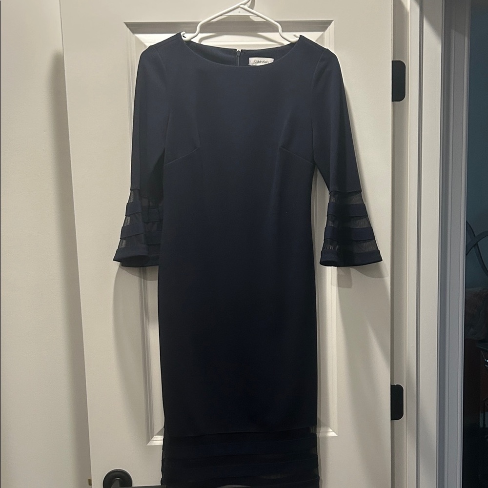 Navy Cocktail Dress